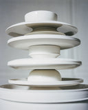 Dune Cake Stand - Alabaster