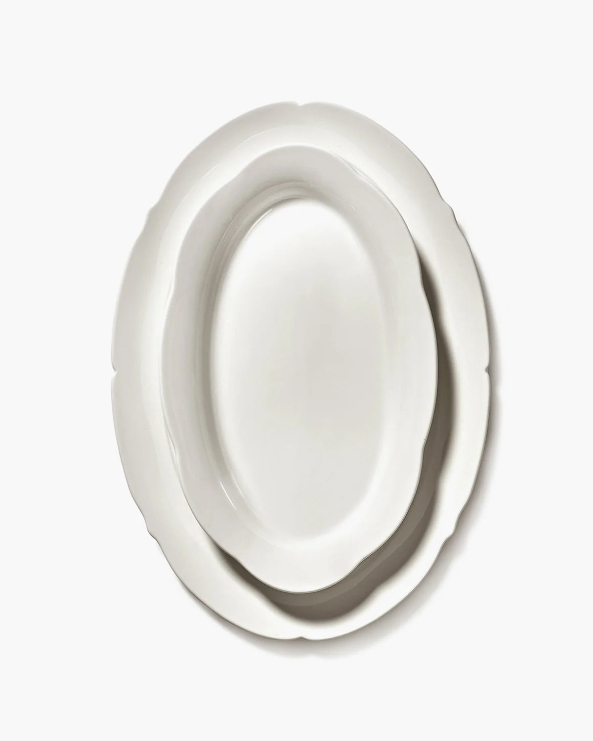 Farfurie Silhouette ovala L30 cm - Set de 4