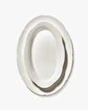 Silhouette Oval Plate L30 cm - Set of 4