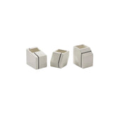 Vase mini ass/3 Silos - White