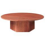 Epic Coffee Table Round - Burnt Red