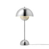 Flowerpot table lamp VP3 - Chrome Plated