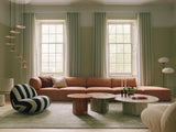 Epic Coffee Table Round - Burnt Red