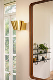 Oglindă Adnet Rectangular - Tan Leather