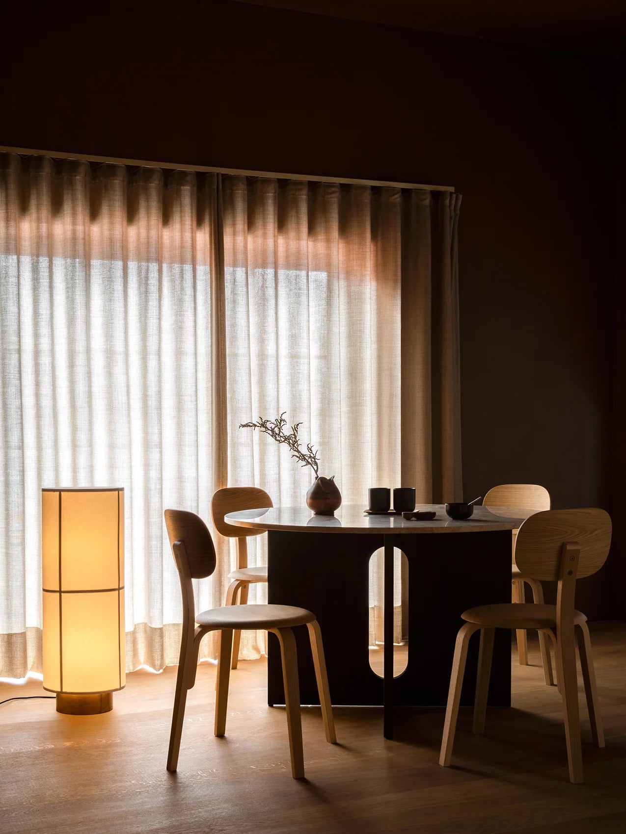 Hashira Floor Lamp  Raw