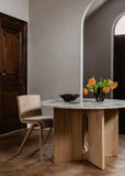 Ready Dining Chair - Natural Oak - Seat Upholstered