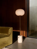 JWDA Floor Lamp - Travertine | Brushed Brass
