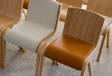 Scaun de dining Ready - Natural Oak - Tapitat