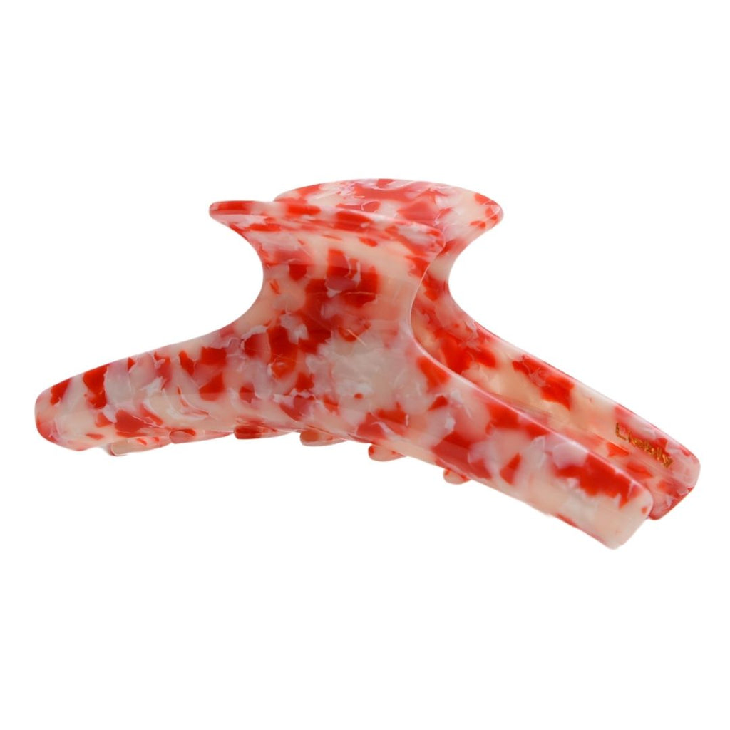 Slim Large Claw - Red Mosaic