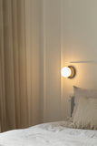 Wall / Ceiling Lamp Liila 1 - Black - Opal White