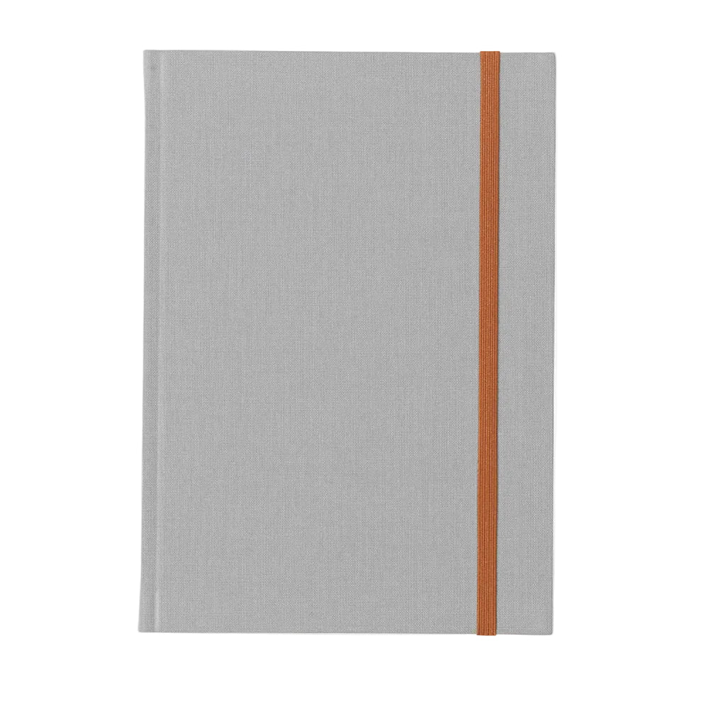 Bea Notebook, Medium - Light Gray