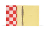 NELA notebook - Medium, Orange check