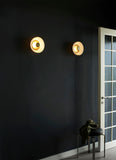 Blossi Wall / Ceiling Lamp - Nordic Gold / Opal White