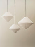 Diamond Paper Shade - Classic White