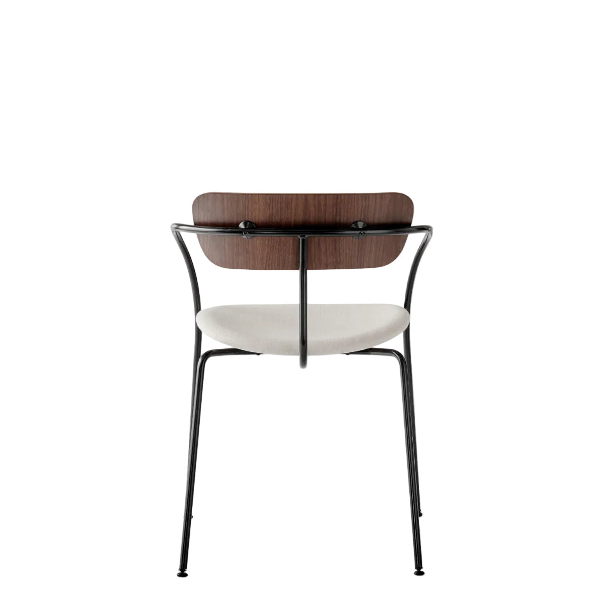 Scaun de Dining AV4 - Lacquered Walnut