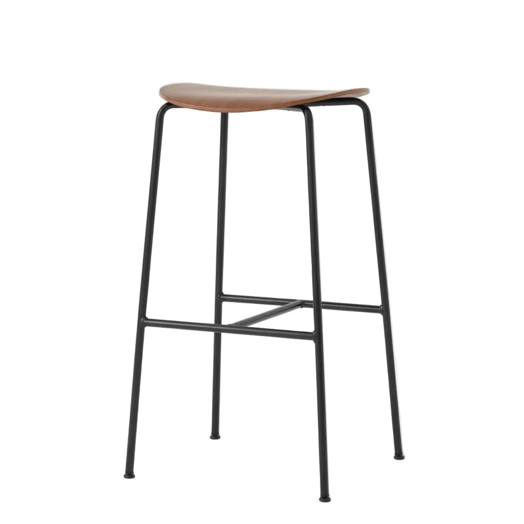 Pavilion AV38 Bar stool - Lacquered Walnut