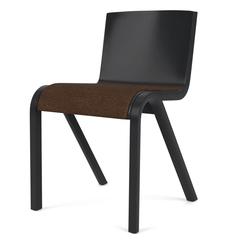 Scaun de dining Ready - Black Oak - Sezut Tapitat