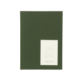 Even Notebook, Medium - Forest Green