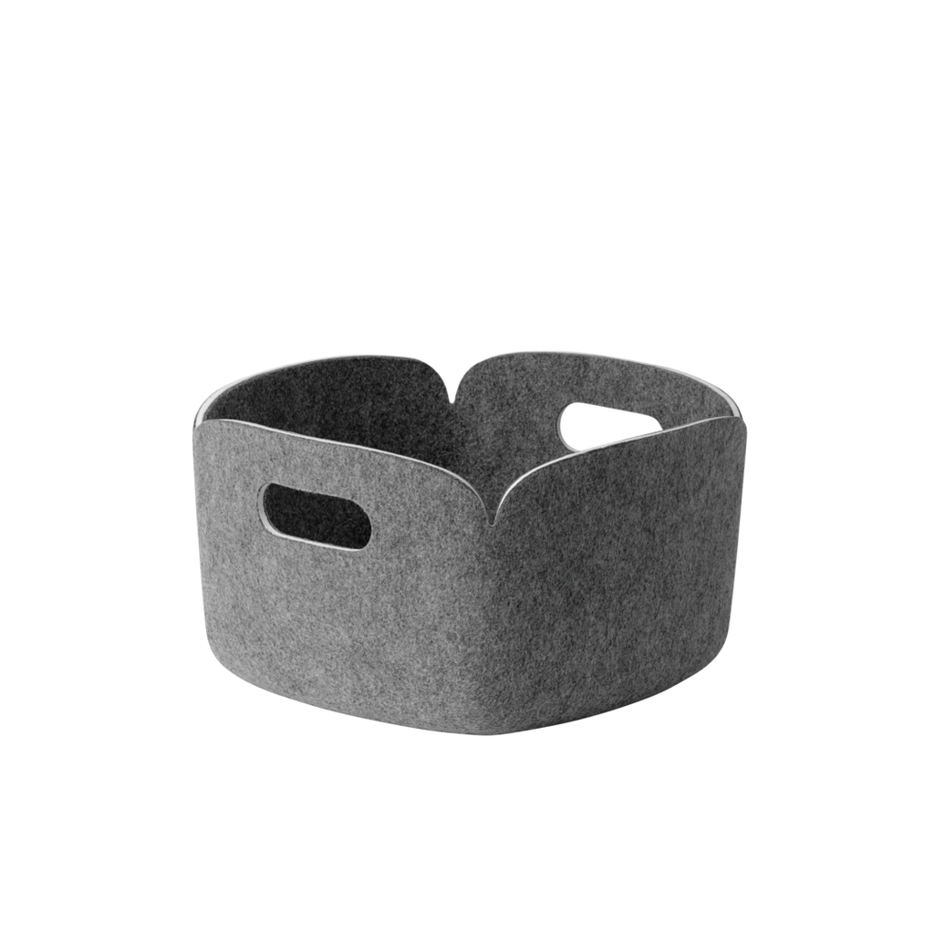 Restore Basket Square  - Grey Melange