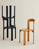 Rey Upholstered Seat Chair - Black