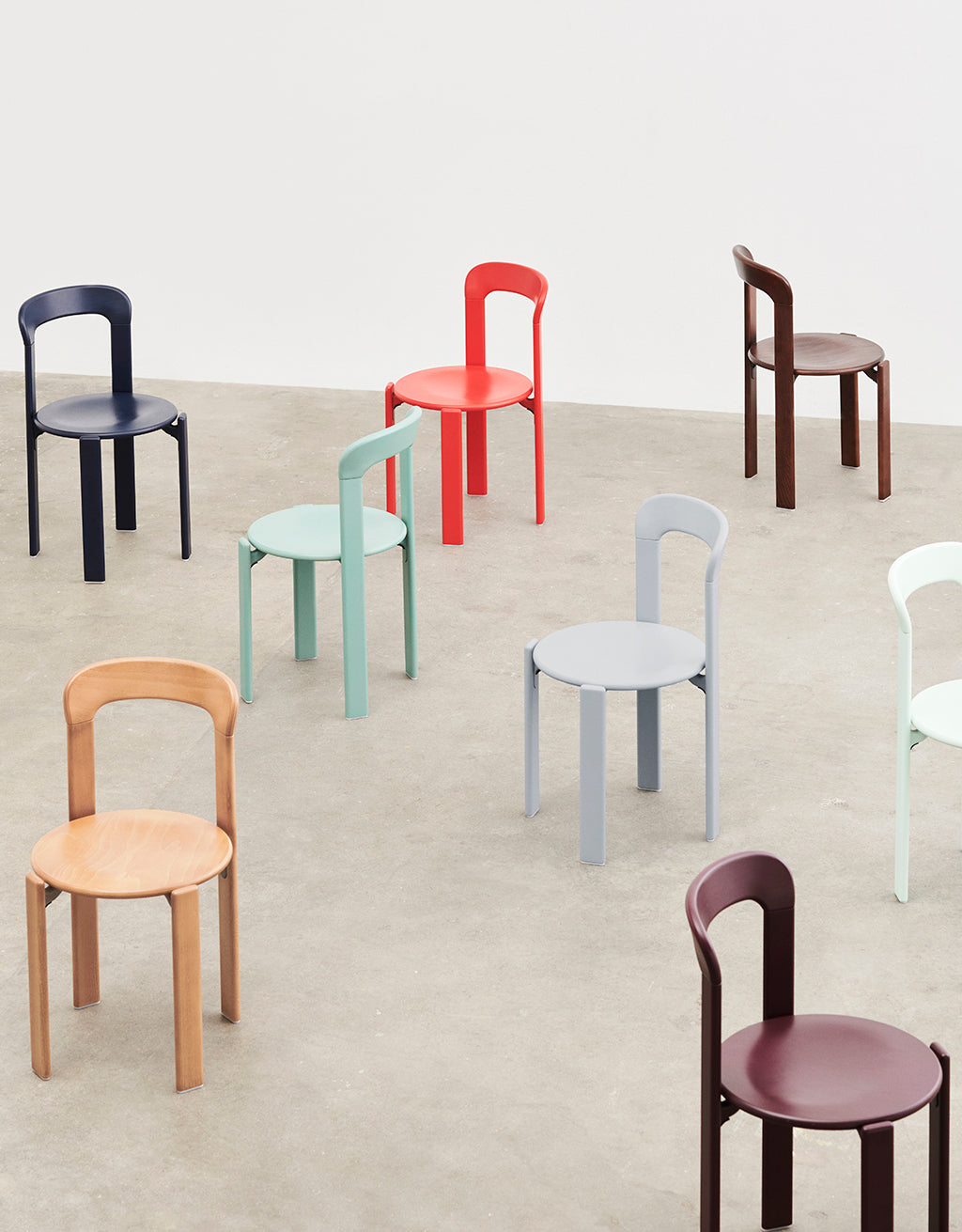 Rey Chair - Grape Red
