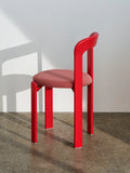 Rey Upholstered Seat Chair - Red
