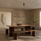 Tea Pendant - Matt black – Black marble