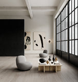 Toe Chair, Flat - Taupe