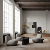 Trumpet Table, Low - Calacatta