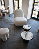 Toe Chair, Flat - Taupe