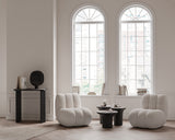Trumpet Table, Low - Calacatta