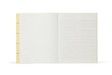 UMA Flat Lay Notebook - Large, Yellow Check