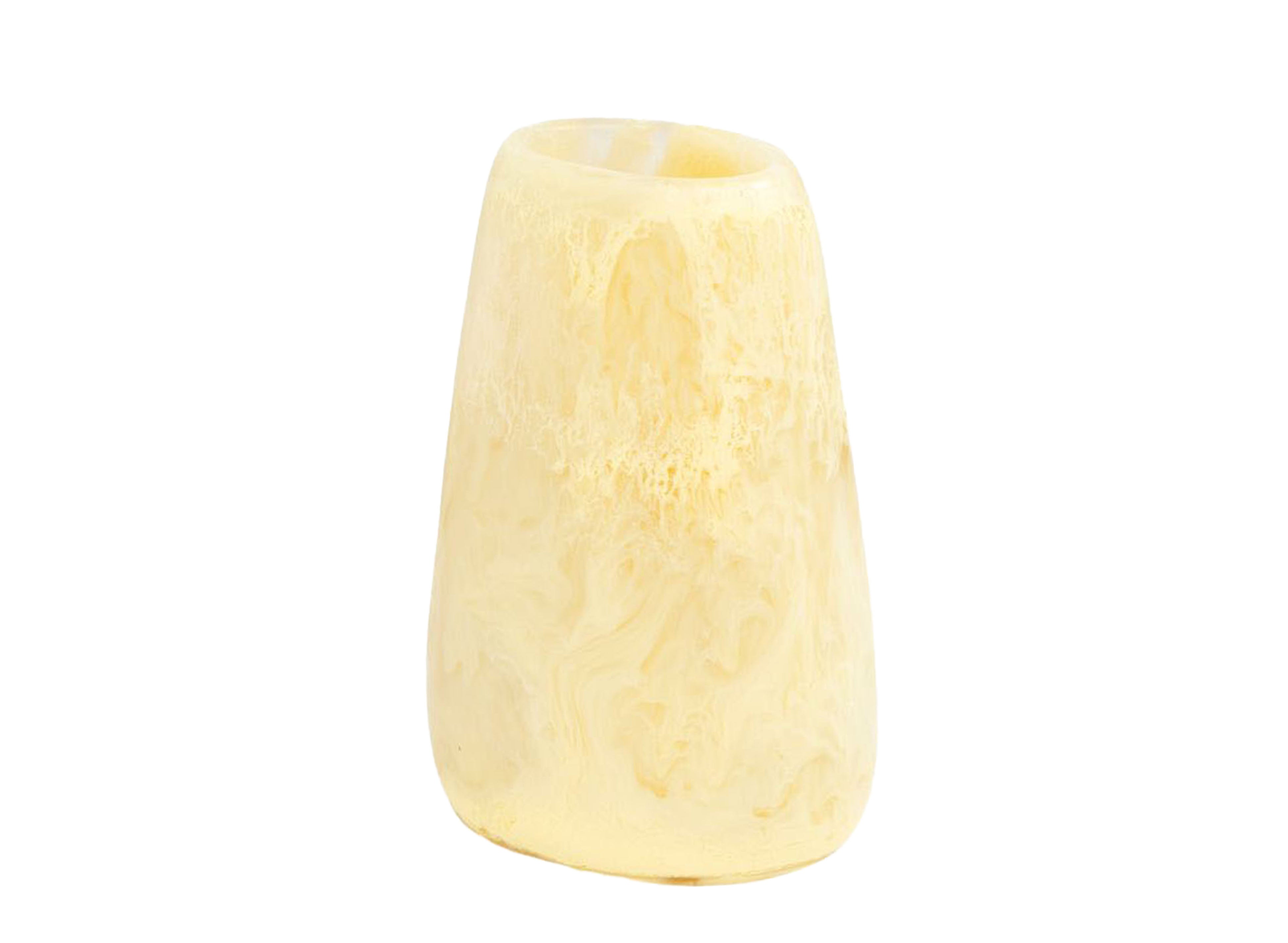 Large Pebble Vase - Lemon