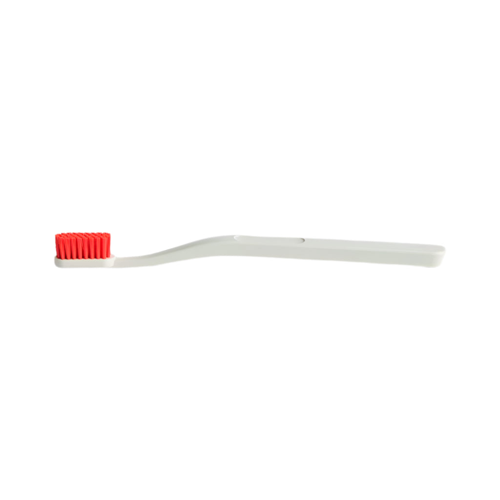 Periuta de dinti HAY Tann - Off-White/ Rosu