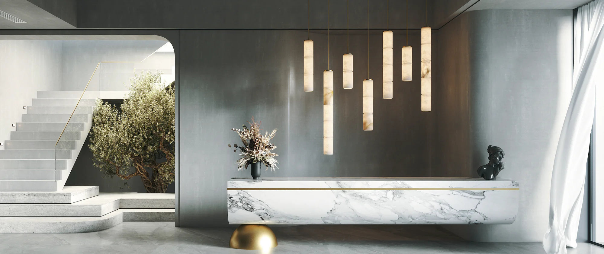 Boreal Pendant Lamp 3 - 64 cm
