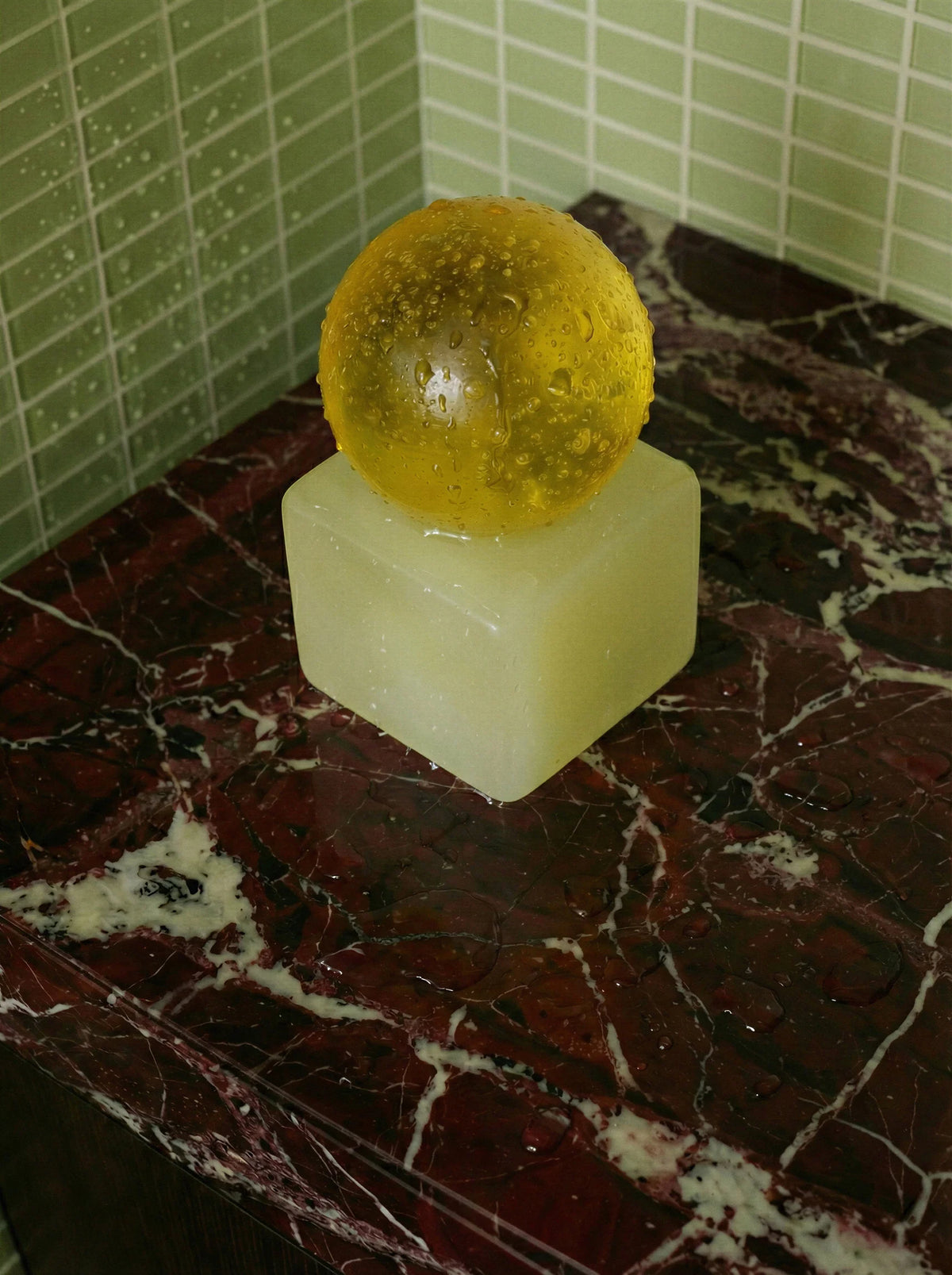 Soap dish with soap OBA -  Citralis