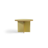Masă de dining rotunda - Olive green