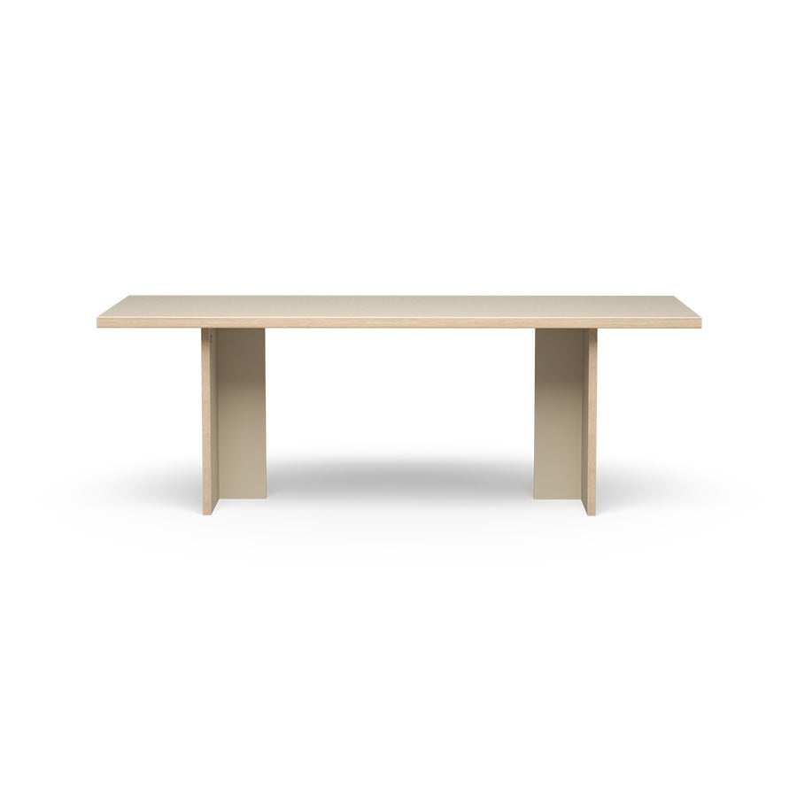 Rectangular Dining Table - Cream