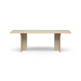 Rectangular Dining Table - Cream