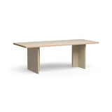 Rectangular Dining Table - Cream