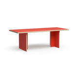 Rectangular Dining Table - Red