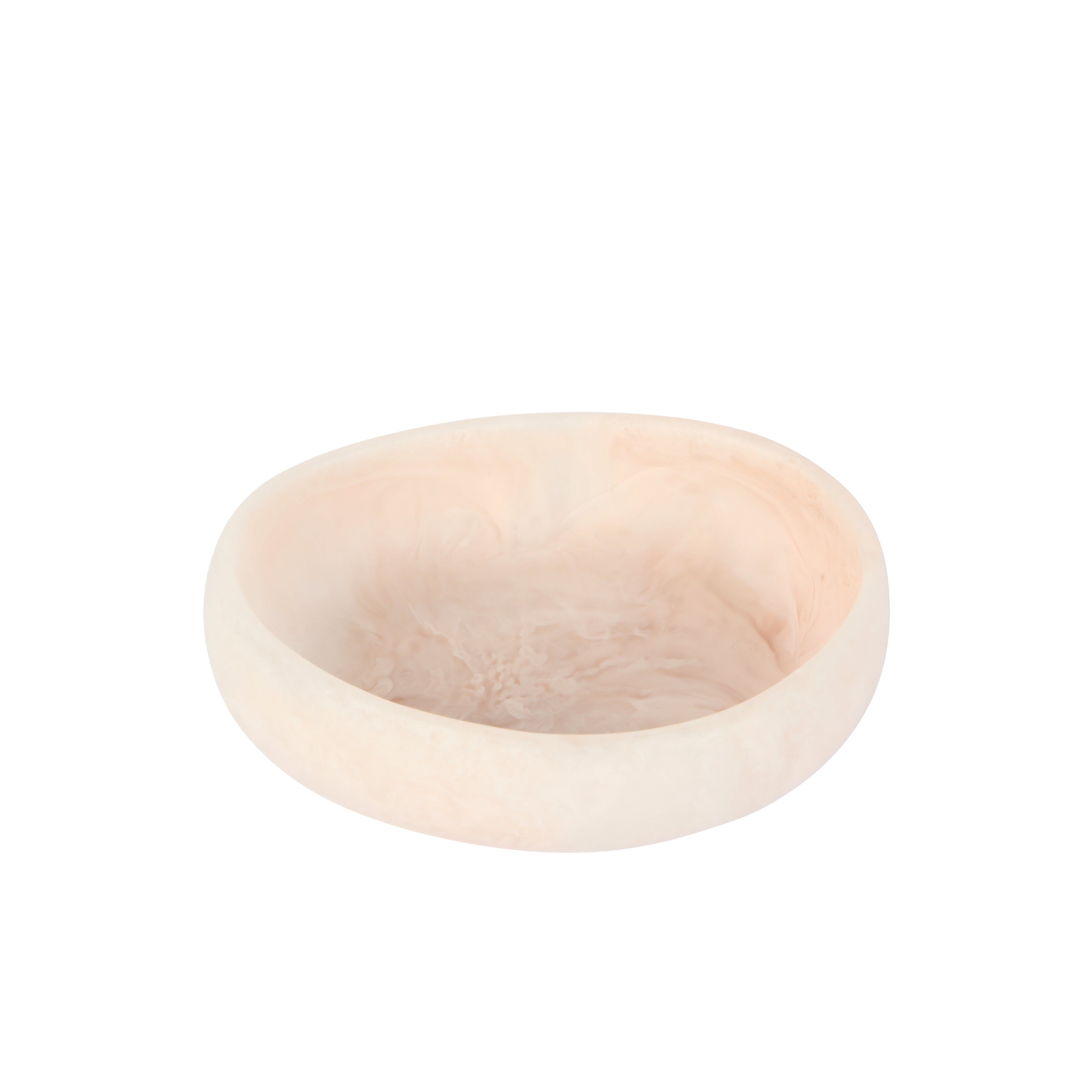 Small Rock Bowl - Swirl Rose