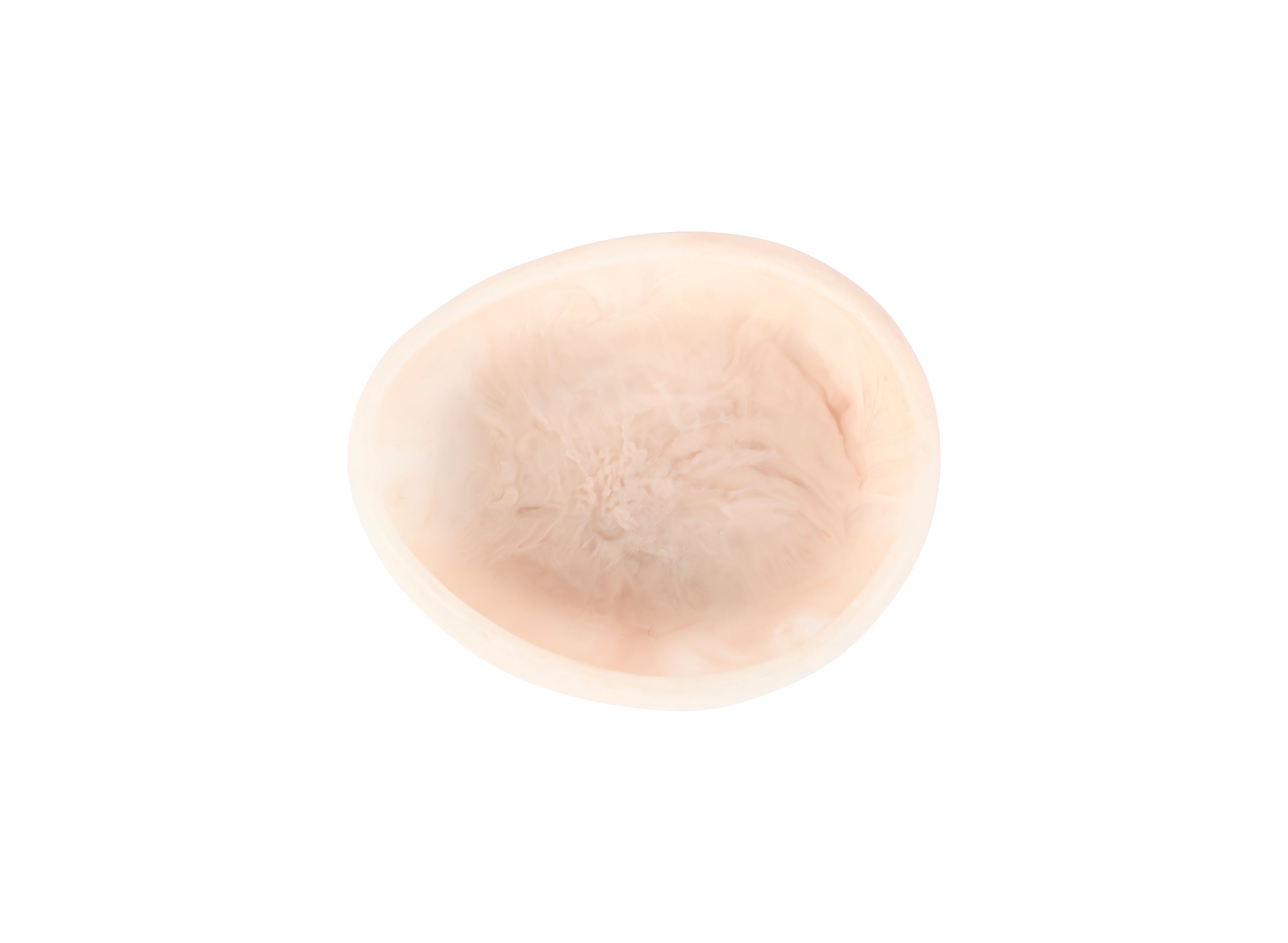 Small Rock Bowl - Swirl Rose