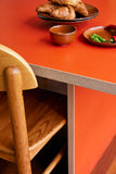 Rectangular Dining Table - Red