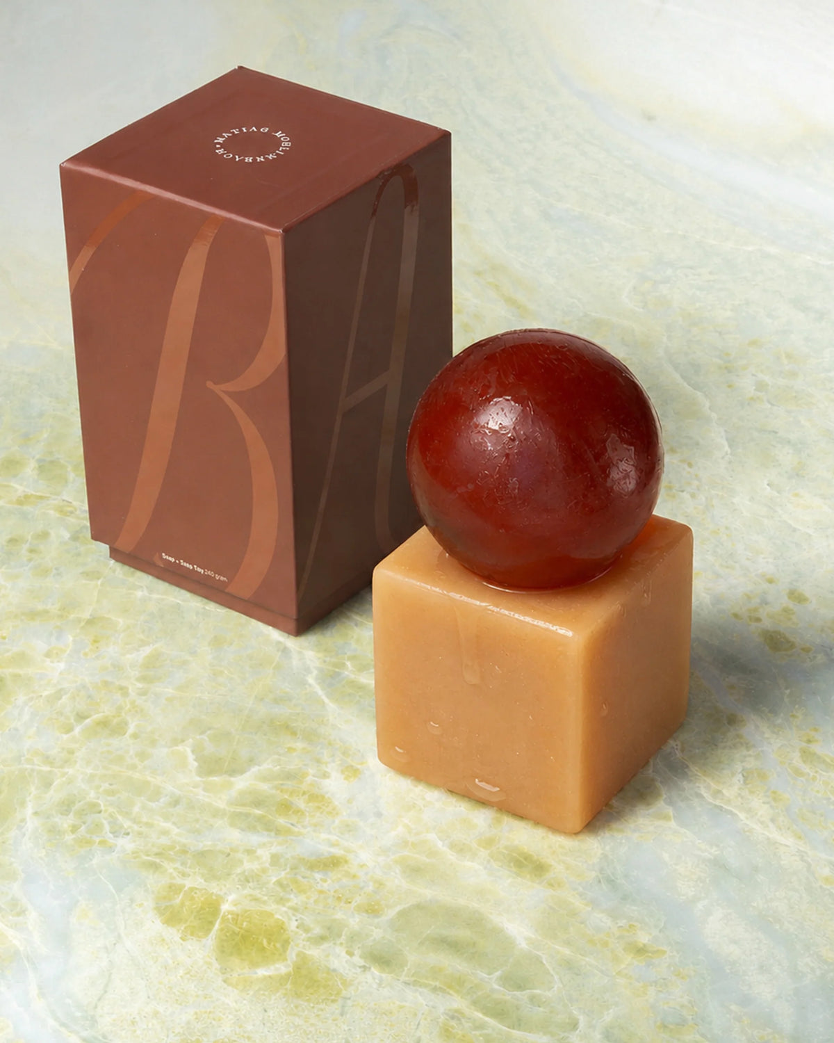Soap dish with soap OBA - Terralis