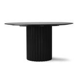 Pillar dining table - Black