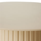 Pillar dining table - Cream