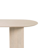 Mingle Table Oval 220 Veneer Natural