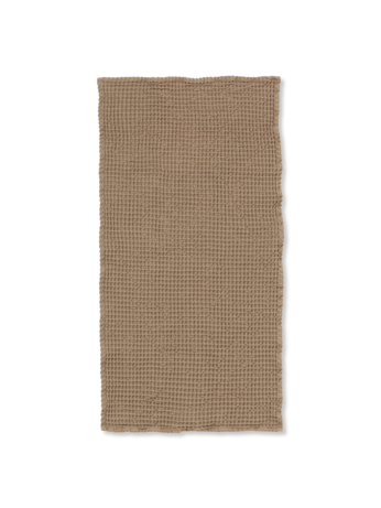 Organic Hand Towel - Tan