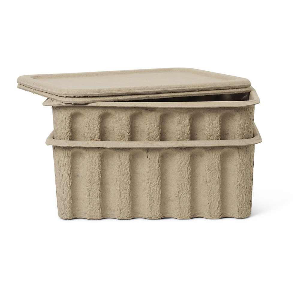 Paper Pulp Box Large - Set of 2